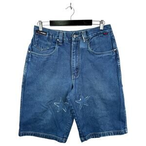 Vintage Fubu Carpenter Denim Jean Shorts 34